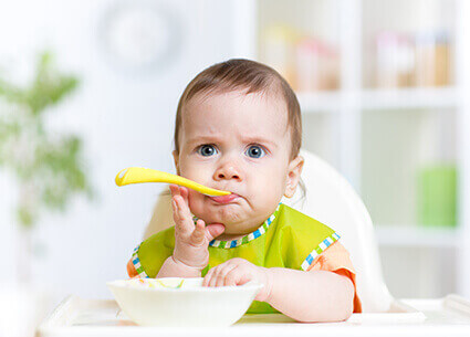 Diversification alimentaire-bebes des 4 mois-fruits-dejeuner-Good Gout