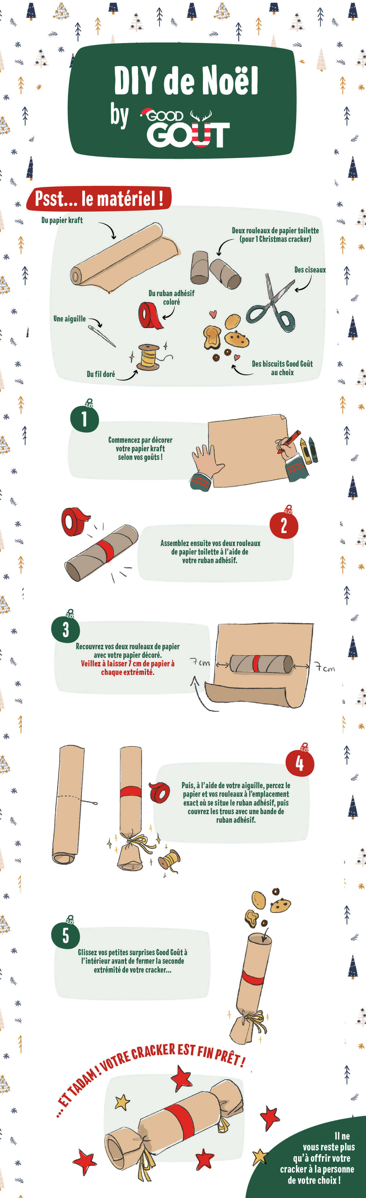 Comment fabriquer des crackers de Noël (avec images)