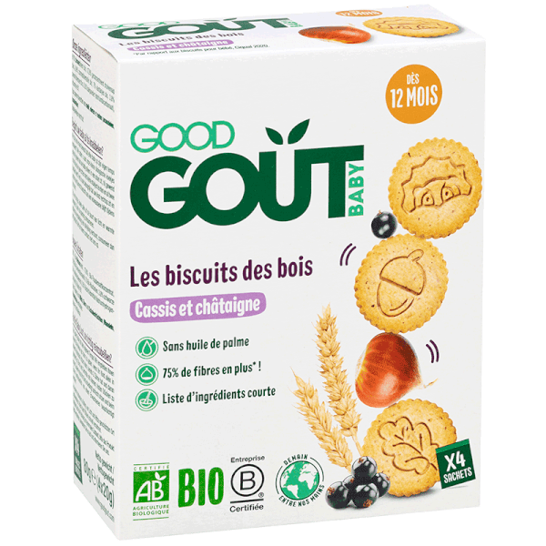 Paquet de biscuits aux fruits des bois Good Goût - 1